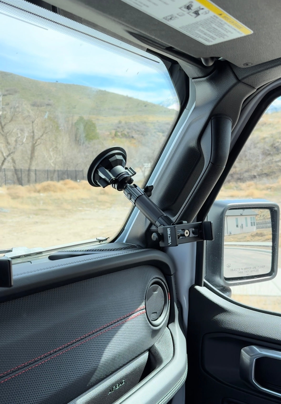 Universal Phone Mount with Suction Cup