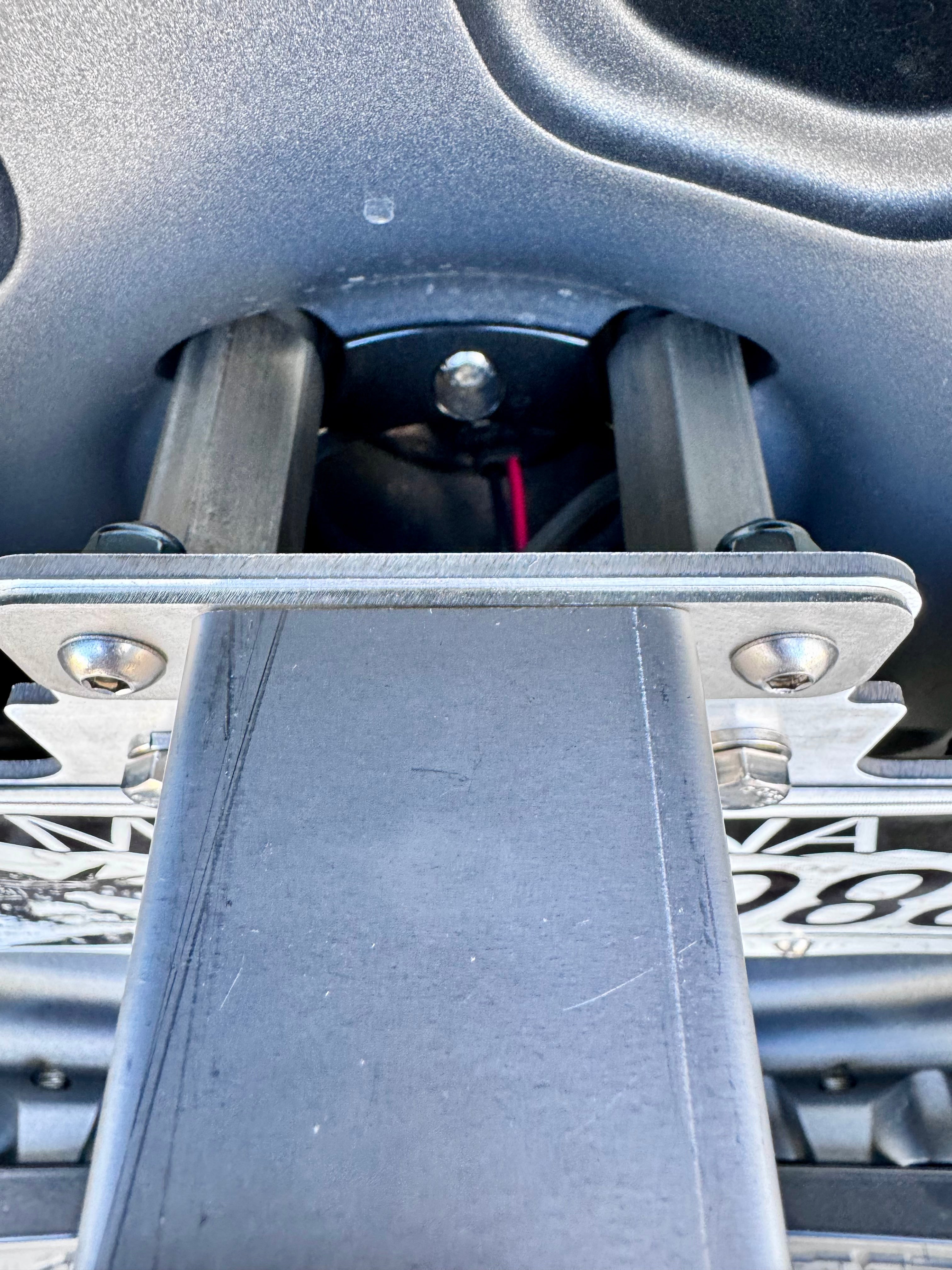 Wrangler License Plate Relocation Kit