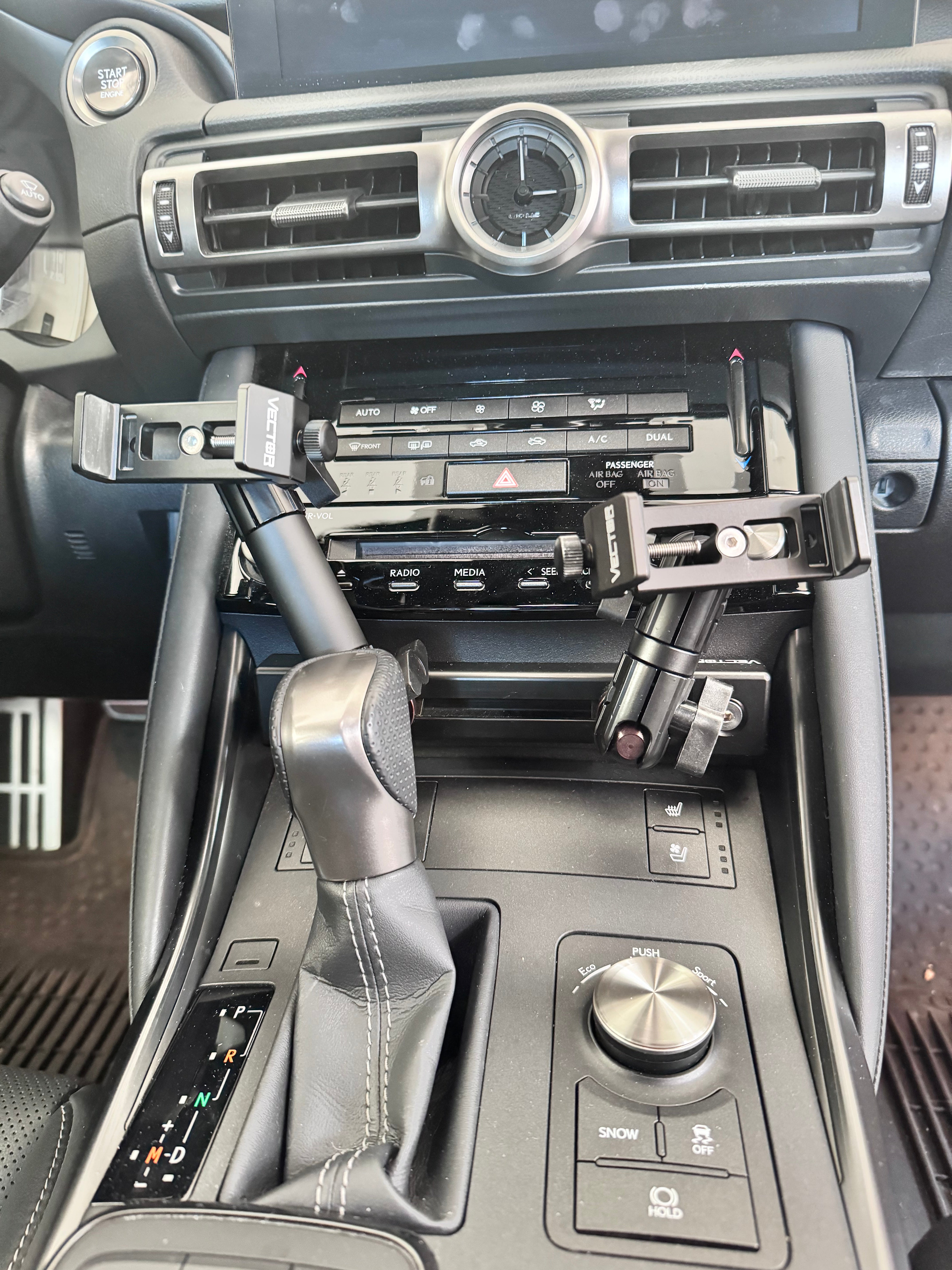 DIY Track Style Phone Mount Kit