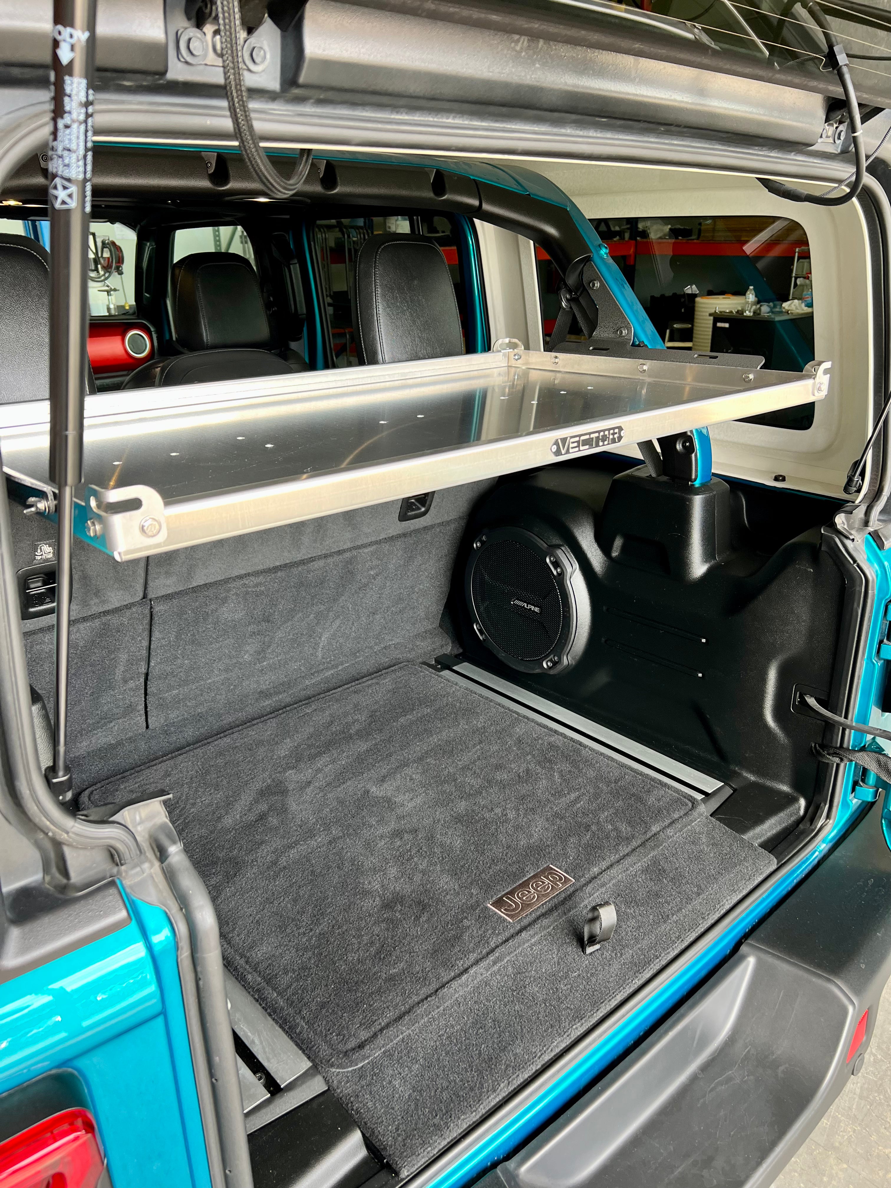Wrangler Storage Shelf 4-Door 2018-2025 JLU+