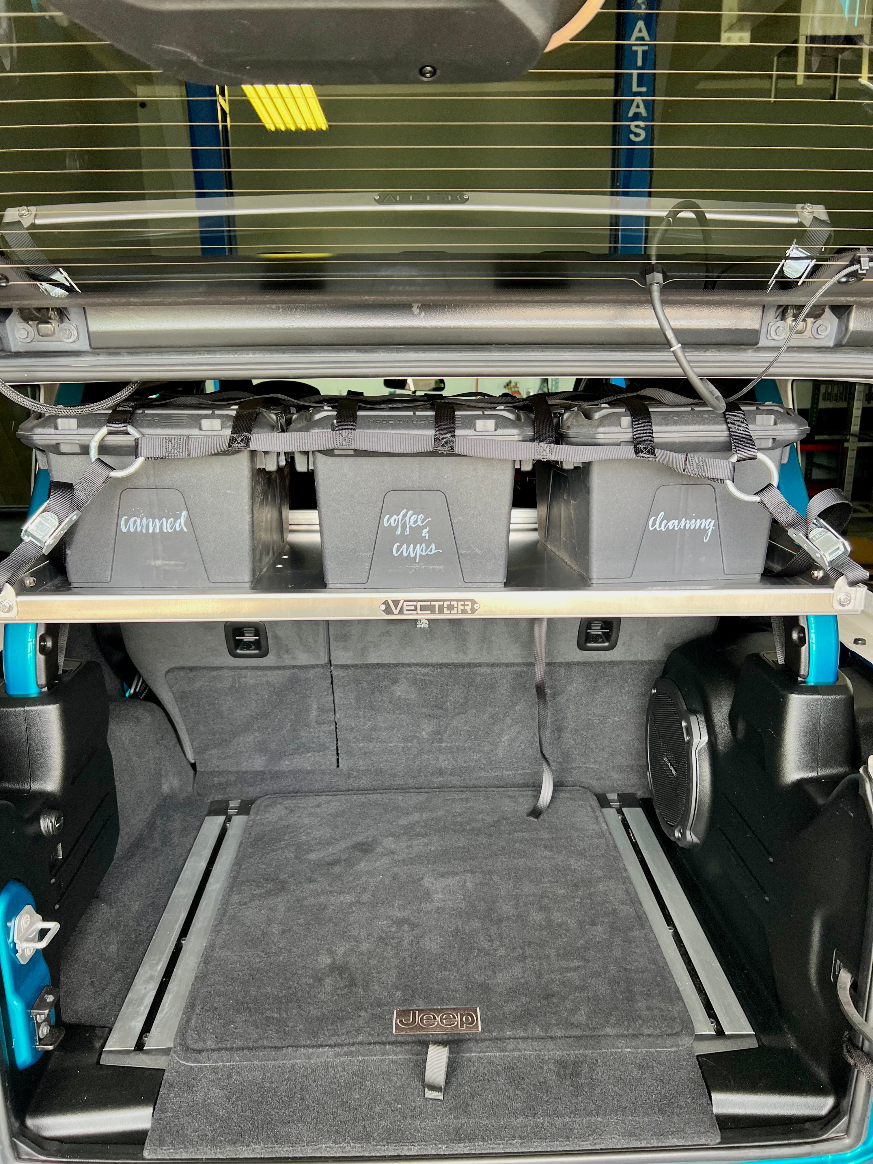 Wrangler Storage Shelf 4-Door 2018-2025 JLU+