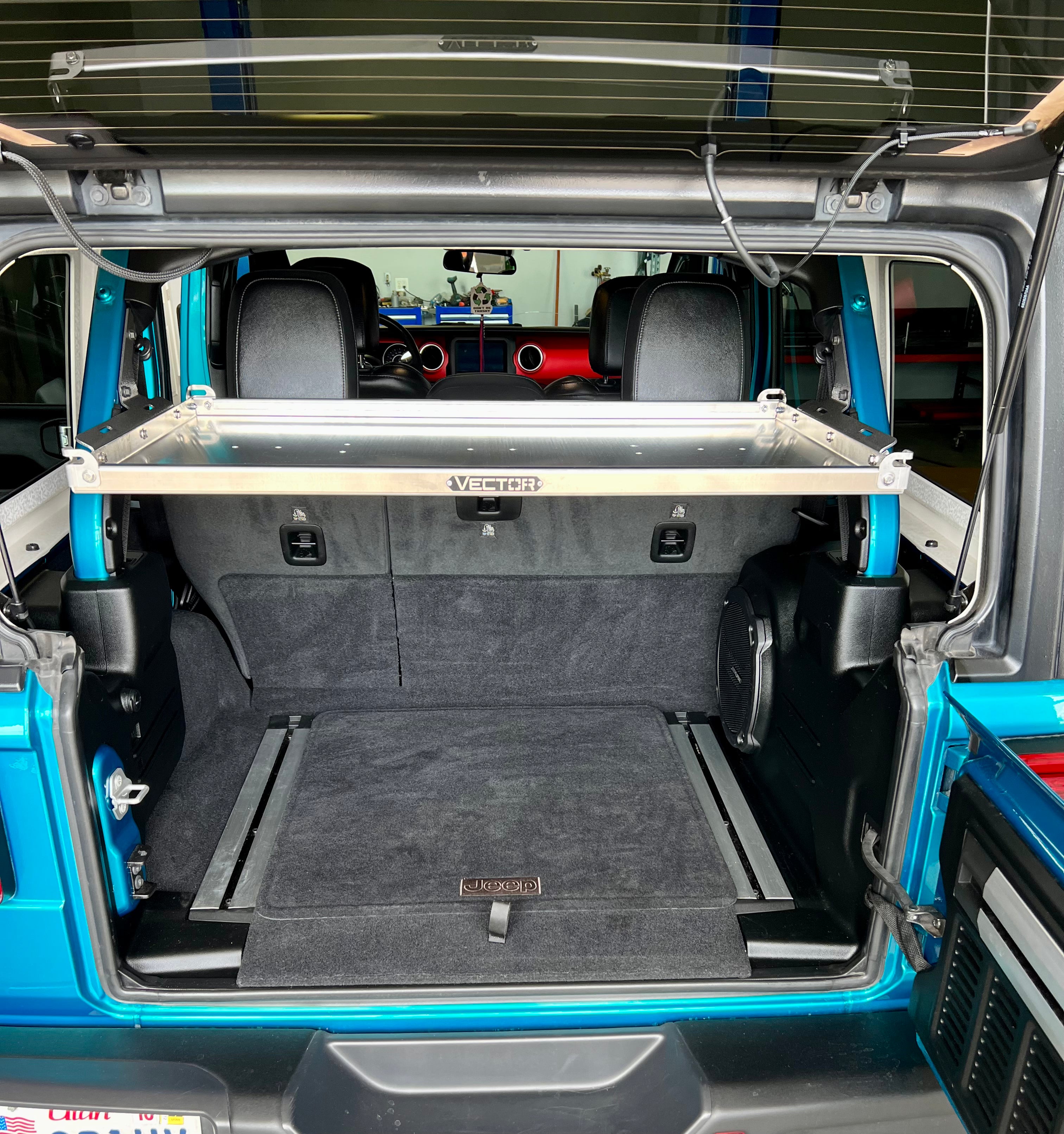 Wrangler Storage Shelf 4-Door 2018-2025 JLU+