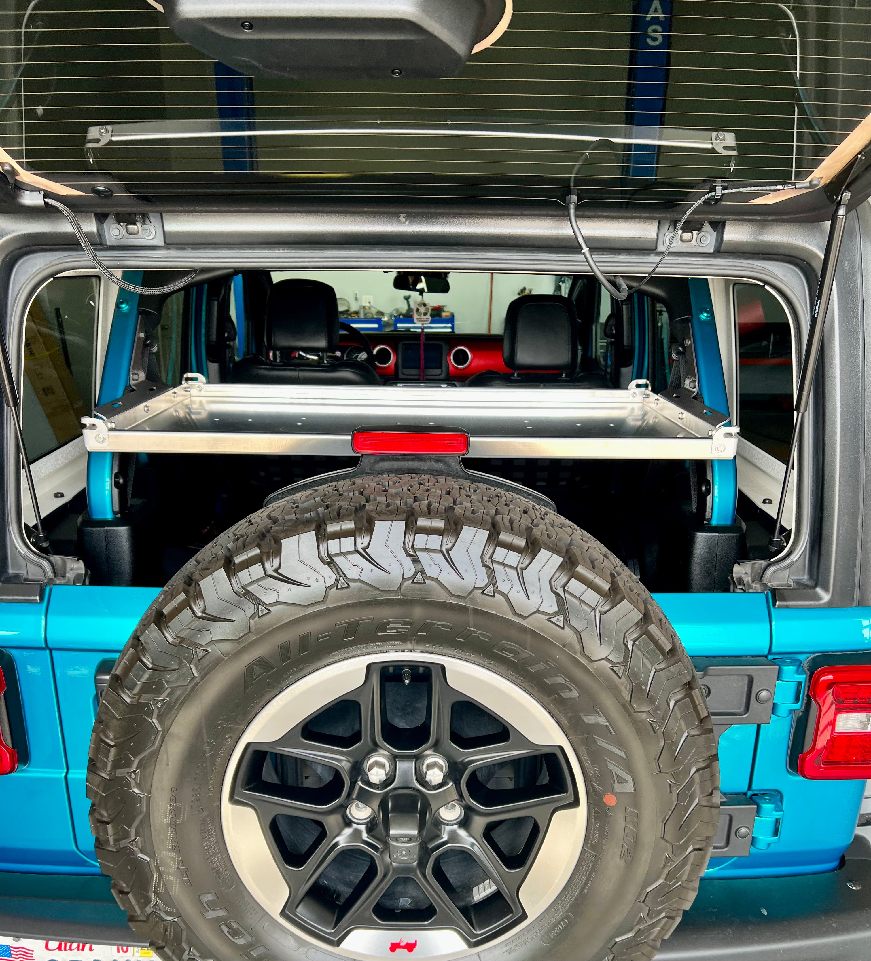 Wrangler Storage Shelf 4-Door 2018-2025 JLU+