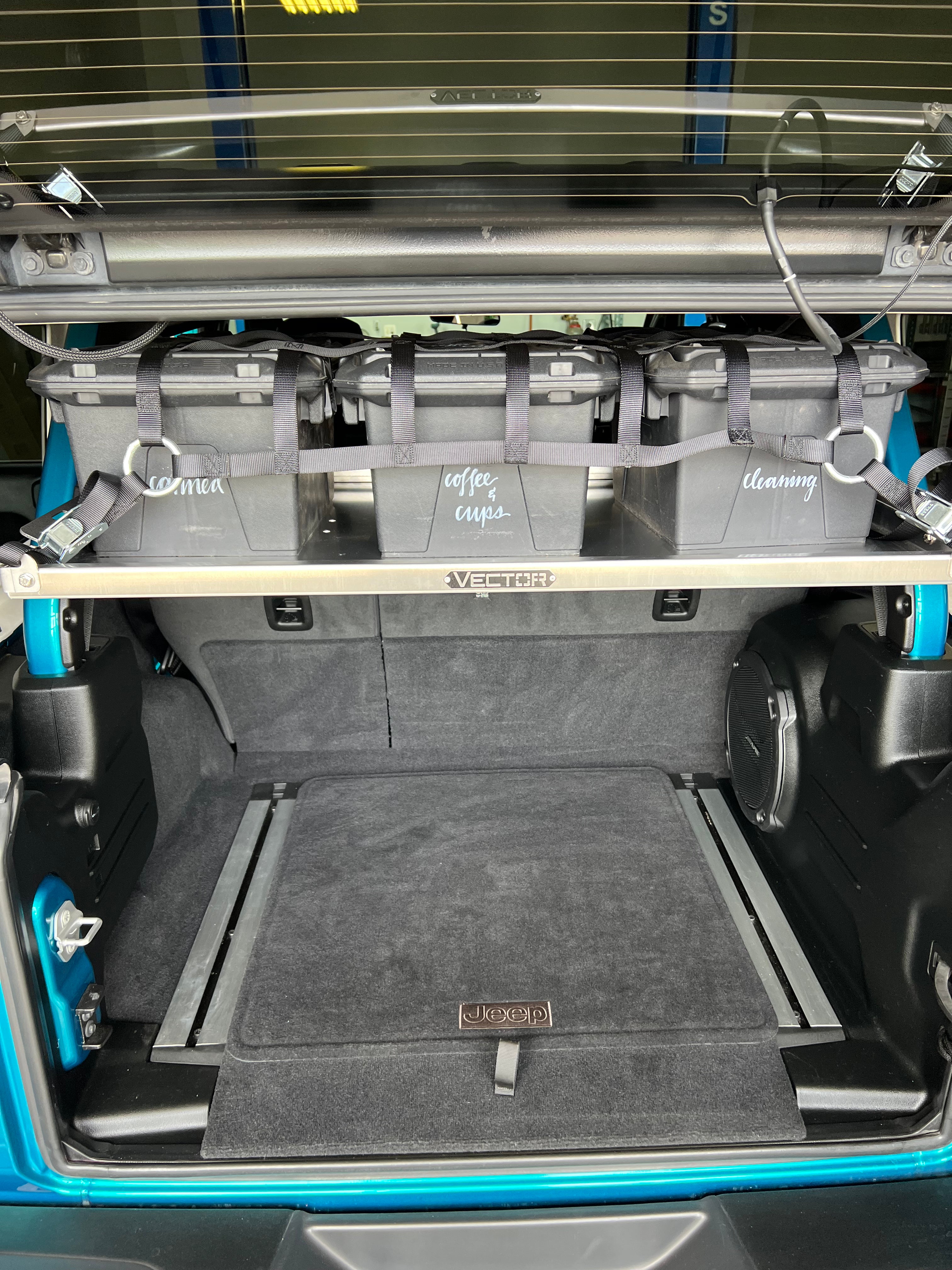 Wrangler Storage Shelf 4-Door 2018-2025 JLU+