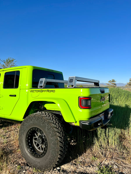 Jeep Gladiator Bed Rack Rails - Durable, Stylish Accessories