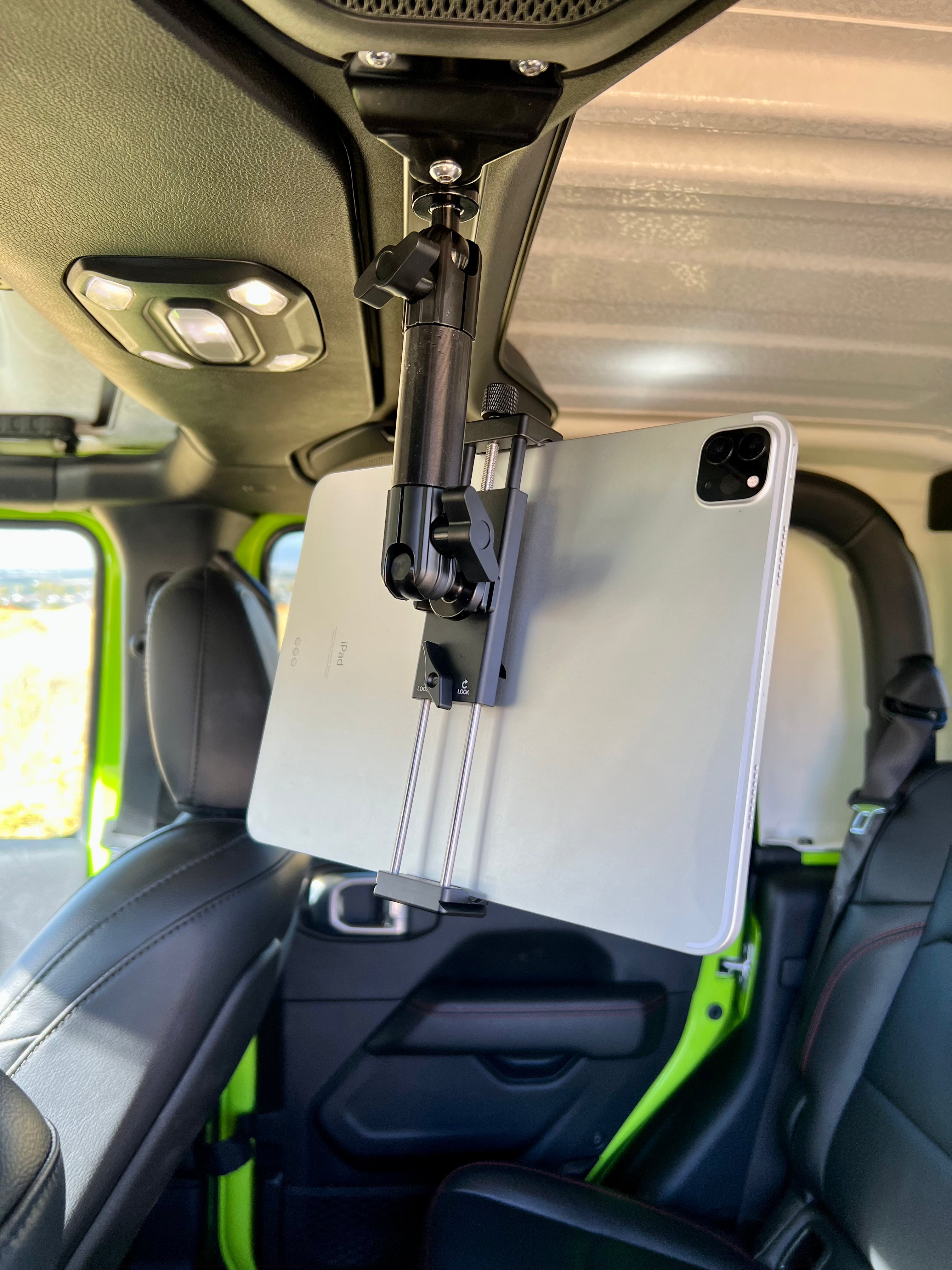 tent ipad holder Vector Offroad Offers a Tablet Mount for Track and Rail